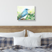 Idaho Stretched Canvas Print Leinwanddruck (Insitu (Schlafzimmer))