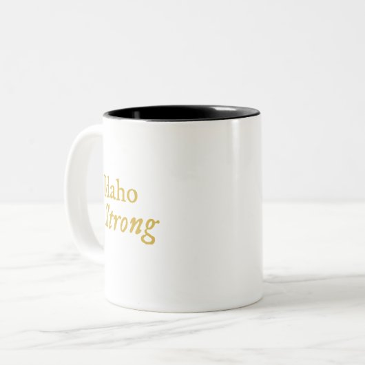 Idaho Strong Coffee Tasse (Vorderseite Links)