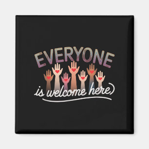 Idaho Teacher Quote Mens Frauen Jeder ist Welcom Magnet