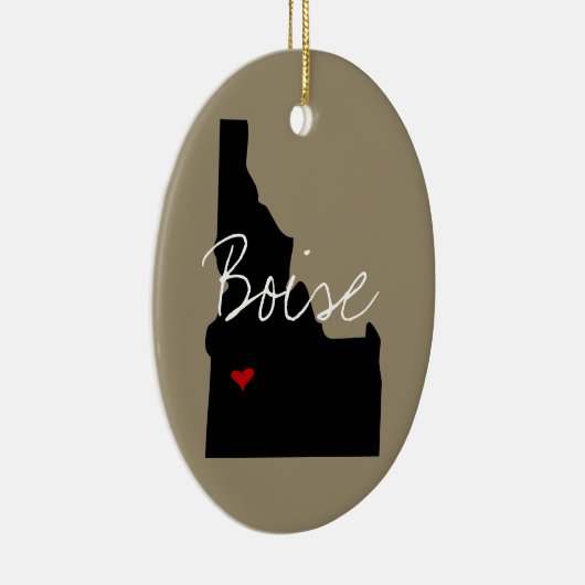 Idaho Town Keramikornament (Rechts)