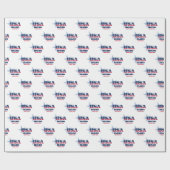 Idaho US Flagge Staat Geschenkpapier (Flach)