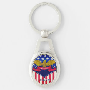 Idaho USA Flag Schlüsselanhänger