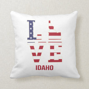 Idaho USA Staat Liebe Kissen