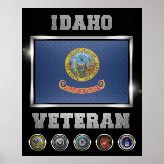 Idaho Veteran Poster (Vorne)
