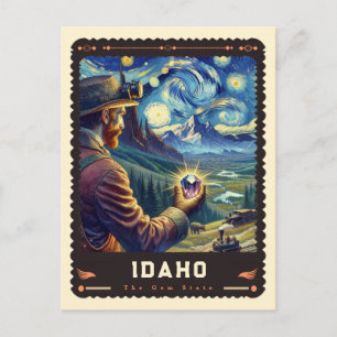 Idaho Vincent Van Gogh Inspiriert Postkarte
