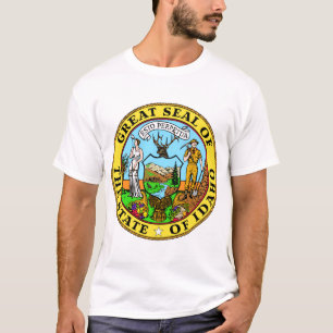 idaho Vintag Staat Siegel T-Shirt