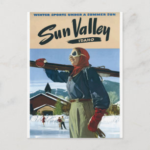 Idaho Vintage Postkarte