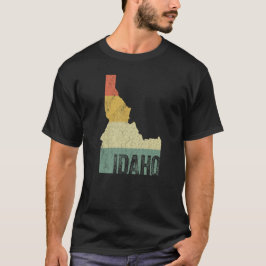 Idaho Vintage Retro-Farbtabelle T-Shirt