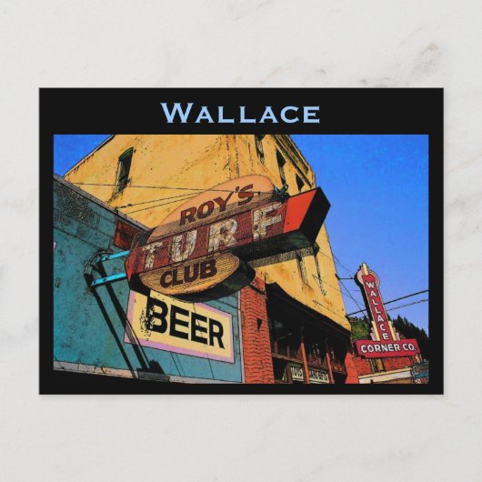 Idaho (Wallace) Postcard Postkarte (Vorderseite)