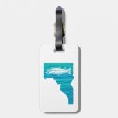 Idaho Wave Fishing Gepäckanhänger (Rückseite vertikal)