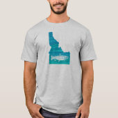Idaho Wave Fishing T-Shirt (Vorderseite)