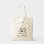 Idaho Wedding Welcome Tote Bag Tragetasche<br><div class="desc">Diese Tasche in Idaho ist ideal,  um die Gäste der Stadt zu Ihrer Hochzeit zu empfangen! Packen Sie es mit lokalen Goodies für ein extra lustiges Willkommenspaket.</div>