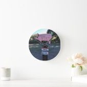 Idaho Wonder Pig, Funny Runde Wanduhr (Zuhause)