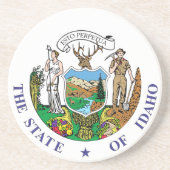 Idaho-Zeichen Getränkeuntersetzer (Vorne)