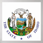 Idaho-Zeichen Poster (Vorne)