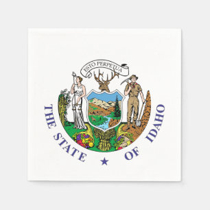 Idaho-Zeichen Serviette