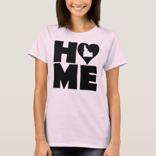 Idaho Zuhause Herz Staat Tees T-Shirt