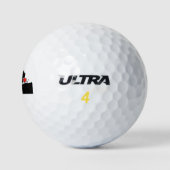 Idaho Zuhause ist das Herz Golfball (Logo)