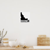 Idaho Zuhause weg vom Staat-Poster-Zeichen Poster (Küche)