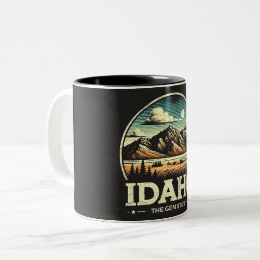 Idaho Zweifarbige Tasse (Vorderseite Links)