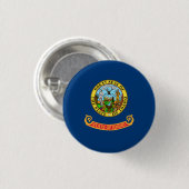 Idahoan-Flagge, Flagge von Idaho Button (Vorne & Hinten)