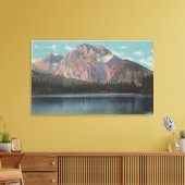IdahoSicht auf den Mt. Moran vom Leichsee Idaho Leinwanddruck (Insitu (Wohnzimmer))