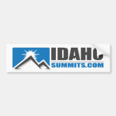 Idahosummits.com-Autoaufkleber Autoaufkleber (Vorne)