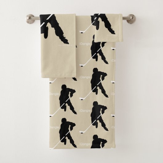 iDangle (Eishockey) Badhandtuch Set (Insitu)