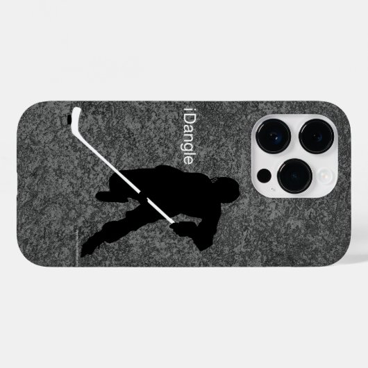 iDangle (Hockey) Case-Mate iPhone Case (Rückseite (Horizontal))