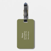 iDangle (Hockey) Gepäckanhänger (Rückseite vertikal)