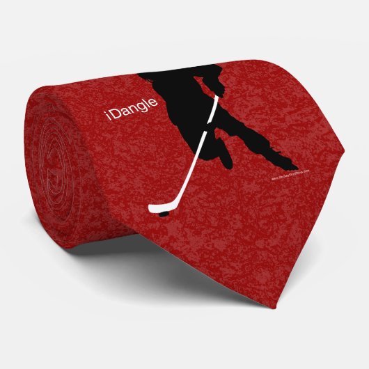 iDangle (Hockey) Krawatte (Gerollt)