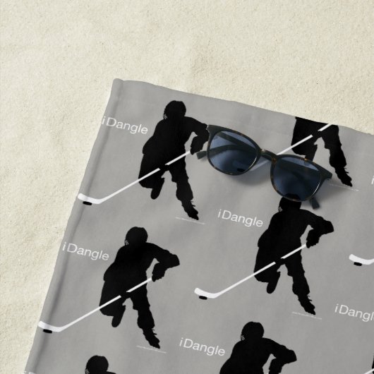 iDangle (Hockey) Strandtuch (Beispiel)