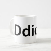 iDdicted Kaffeetasse (Vorderseite Links)