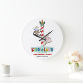 iddieland Melrose Park, IL, Pole-Zeichen Große Wanduhr (Zuhause)