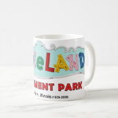 iddieland Melrose Park, IL, Textzeichen Kaffeetasse (VorderseiteRechts)