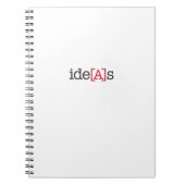 ide [A] s Notizblock (Vorderseite)