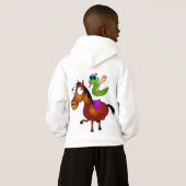 Ide Zmija Duks - laufende Schlange Hoodie (Schwarz voll)