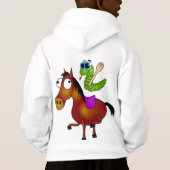 Ide Zmija Duks - laufende Schlange Hoodie (Rückseite)