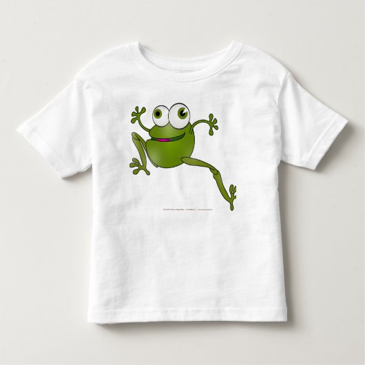 Ide Zmija Zaba - laufende Schlange - Frosch Kleinkind T-shirt (Vorderseite)