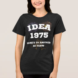 IDEA 50 Jahre Tri-Blend Shirt