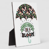 Idea Bloom Umbrella Fotoplatte (Seite)