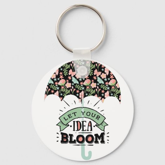 Idea Bloom Umbrella Schlüsselanhänger (Vorderseite)
