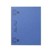 Idea Pad Blue Notizblock (Rotiert)