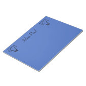Idea Pad Blue Notizblock (angewinkelt)