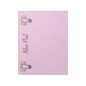 Idea Pad Pink Notizblock (Rotiert)