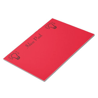 Idea Pad Red Notizblock