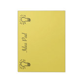 Idea Pad Yellow Notizblock (Rotiert)