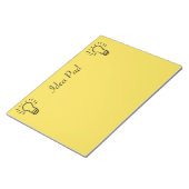 Idea Pad Yellow Notizblock (angewinkelt)