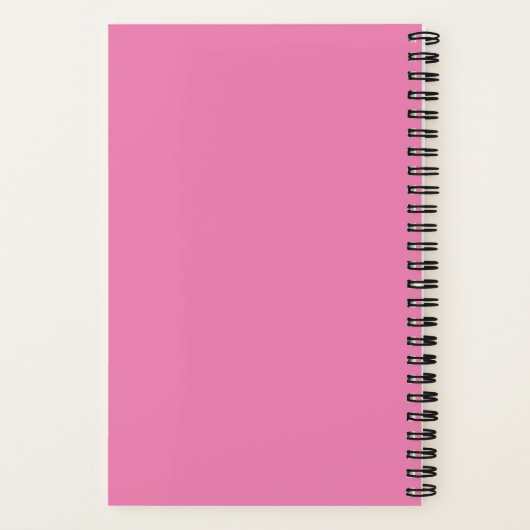 Idea Pink Sketchbook Notizblock (Rückseite)