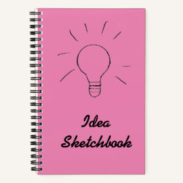 Idea Pink Sketchbook Notizblock